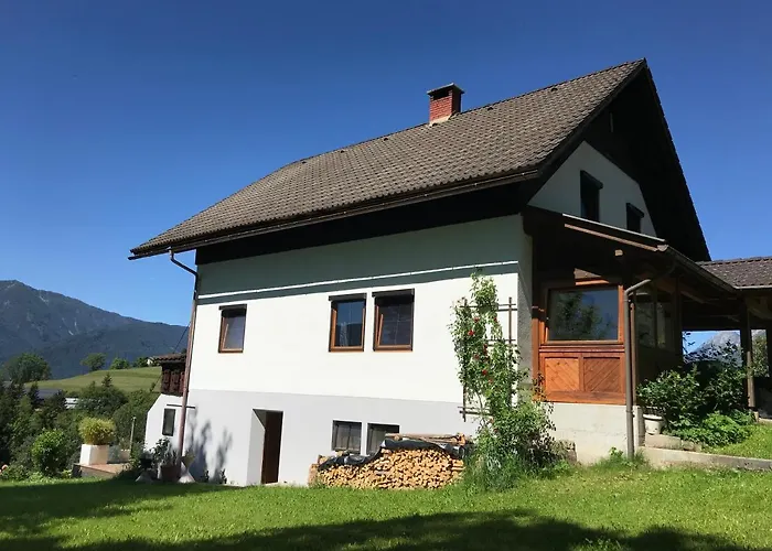 Haus Romsicht Karinthië Kerschdorf (Noetsch im Gailtal)