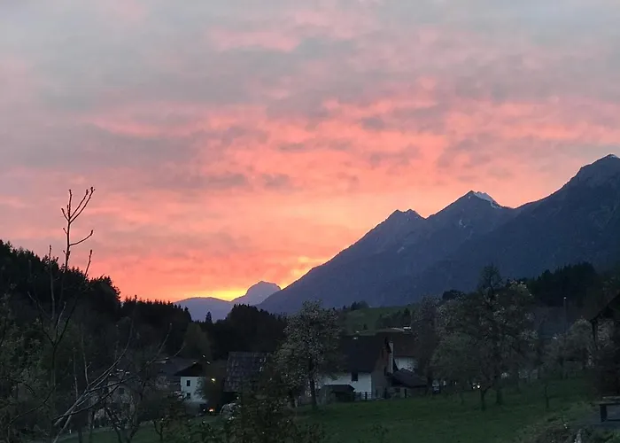 Dom wakacyjny Haus Romsicht Karinthie Kerschdorf (Noetsch im Gailtal)