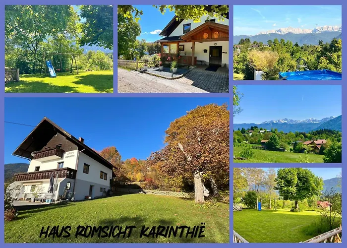 Haus Romsicht Karinthie * Kerschdorf (Noetsch im Gailtal)